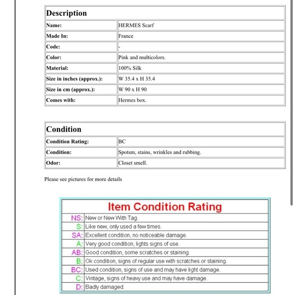 Hermes Pink and Multicolor Silk Scarf - Picture 16 of 16